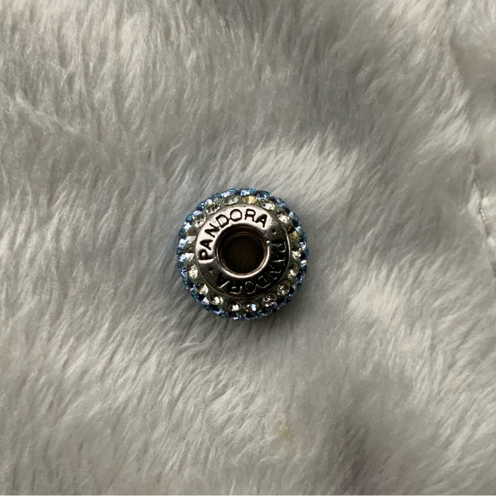 Pandora Pave’ Blue Crystal Gradient Bead - Picture 10 of 10